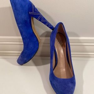 Vince Camuto Blue Pumps SZ 7.5B